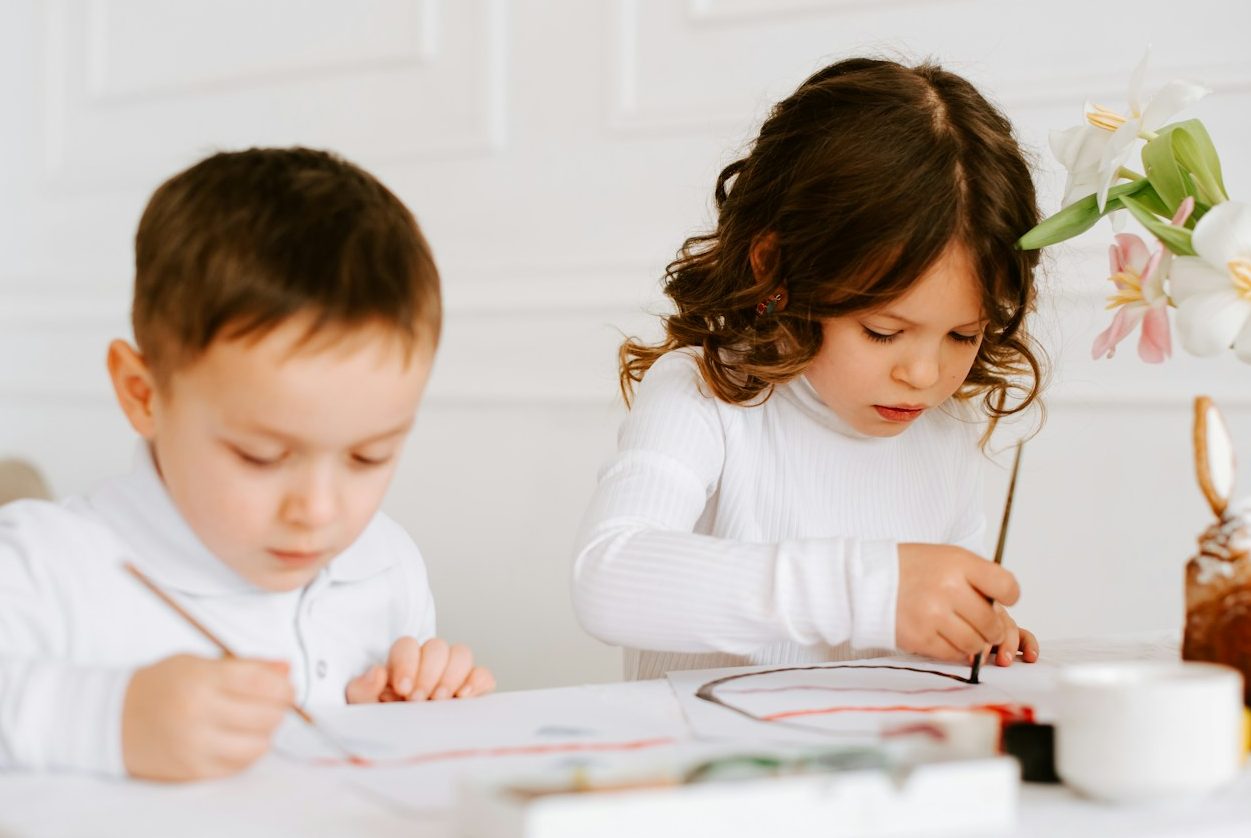 Kinderzeichnung lasern gravieren